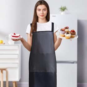 Resim PVC Önlük, Mutfak Önlüğü - Üniseks, Hafif, Hızlı Kuruyan, Yemek Pişirme, Bulaşık Yıkama, Araba Yıkama, Kasaplık için Çok Yönlü - Non-Tekstil, Suni Deri, Esnek ve Dayanıklı H-Şekilli Askılı Yumuşak TPU Malzeme 