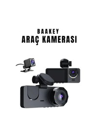 Resim Üç Kameralı Wi Fi Araç İçi Kamera - Gps Takip & G-sensor Özellikli Güvenlik Çözümü 