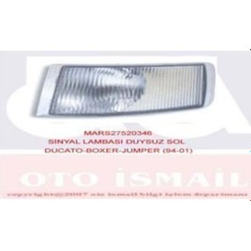 Resim Mars 520346 Sinyal Lambasi Sol Ducato 94- / Boxer 94- / Jumper 94 517609321 