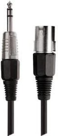Resim YKA 6.3 mm Trs Stereo-Xlr Erkek Kablo 3 Metre 