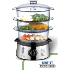 Resim Goldmaster GM-7439 Dietist Buharlı Pişirici 
