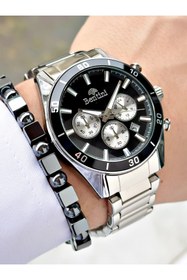 Resim Bentini Erkek Kol Saati – Fonksiyonlu, Çelik Kordon, Su Geçirmez, 2 Yıl Garantili 