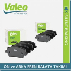 Resim Vw Polo 6R 2009-2019 Valeo Ön ve Arka Fren Balatası 