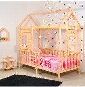 Resim Markaawm Markaawm Montessori Yatak Çocuk Odası 90X190 Karyola Bebek Beşik 