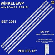 Resim Winkel Winpower SET-2061 5 Parça Tv Led. SET-084=Le43d1452=35211=LED267=43CH6000=43PUK4900=43PUH4900=43PUH6101=43PFS5301=43PUH610=GJ-2K15-430-D510-17=01N14-A= MLD 700 X5 43\ Philips Tv Led 