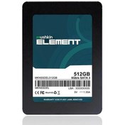 Resim MUSHKIN 500GB ELEMENT MKNSSDEL512GB 500- 450MB\u002Fs SSD SATA-3 Disk 