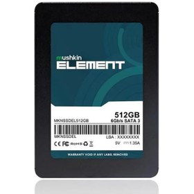Resim MUSHKIN 500GB ELEMENT MKNSSDEL512GB 500- 450MB\u002Fs SSD SATA-3 Disk 