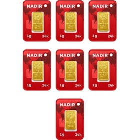 Resim Nadir Gold 24 Ayar 7 Gram Külçe Altın 