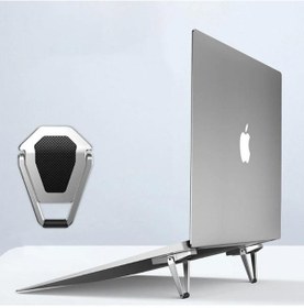 Resim Coofbe Mini Laptop Standı Masaüstü Laptop Tutucu Laptop Standı Portatif Yapışkanlı Laptop Standı Set 