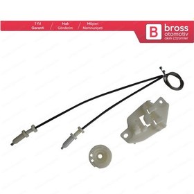 Resim Hyundai Starex H-1 MK1 A1 1997-2007 İçin Ön Sağ Cam Kriko Seti 