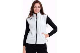Resim Monox Kadın Slim Fit Tam Fermuarlı Polar Yelek 