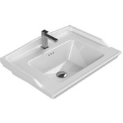 Resim Cerastyle Turkuaz Kapadokya Etajerli Lavabo 65*48 cm 