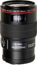 Resim Canon EF 100mm f/2.8L IS USM Macro Lens 