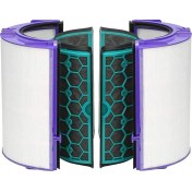 Resim Dolity 4x Cam Hepa Filtre ve Aktif Karbon Filtre Dyson TP05 Arındırıcı Fan Için (Yurt Dışından) 