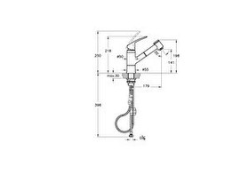 Resim Artema A42147 Harmony XL Pull-Out Krom Eviye Bataryası 