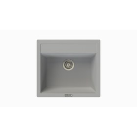 Resim Polex Cristal Lux Granit Eviye Real Stone P08 Gri 