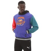 Resim Puma Bandwagon Hoodie Erkek Sweatshirt Mor 