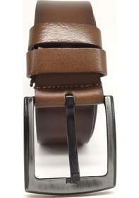 Resim Marcader 3207 Kahve Erkek Kot Kemeri 4 Cm 001 Kahverengi 
