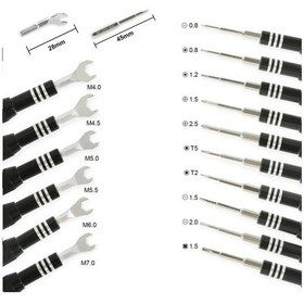 Resim Jakemy Jm-8158 Takım Çantası 35 Parça N11.6583 