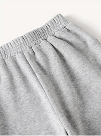 Resim CAONNES İkili Gri Siyah Eşofman Seti Paça Lastikli Jogger ŞAH MODA656 