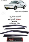 Resim Genel Markalar Toyota Corolla 93-98 Cam Rüzgarlığı Marka Mugen 4'lü 