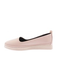 Resim Dgn 2084-23y Kadin Dekolteli Loafer Ayakkabi 2084-1986-R0152 Bej 