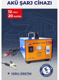 Resim Karavan Akü Şarj Cihazı 12 Volt 20 Amper 5 Yıl Garanti 