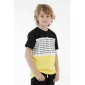 Resim Slazenger Erkek Çocuk Siyah Tişört T-Shirt ST12TC241-507 