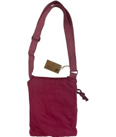 Resim Vintage Renkli Etnik Salaş Küçük Boy Plaj Günlük Kadın Kol Omuz Çantası 24cm X 29cm Mor 
