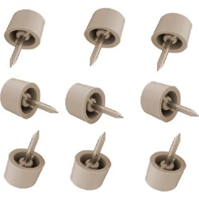 Resim Raf Pimi Mobilya Dolap Içi Pim Çivili Krem 50 Adet 