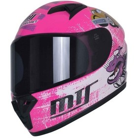Resim Mts Pro Helmets M-201 Çocuk Kaskı Pembe 