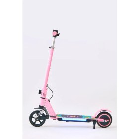 Resim SIMATE Elektrikli Çocuk Scooter 130W | 3 Kademe Hız | Ayarlanabilir Gidon | Uzun Menzil |koruma Seti Hediye 
