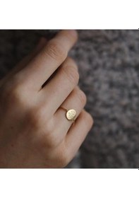 Resim Kişiye Özel Altın Yüzük 14K Şövalye 466729817 