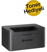Resim Kyocera Pa2000 Usb Siyah Beyaz Lazer Yazıcı + 1 Toner 