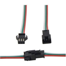 Resim 2,5Mm Jst Sm 3Pin Konektör Dişi Erk-Takım 20Cm Kablo (100 Adet) 