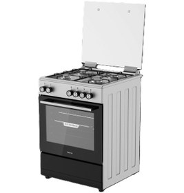 Resim Tecna TF 604G Turbo Fanlı 4 Gözü Gazlı Ocaklı Tam Boy Fırın 