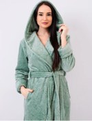 Resim Vıta Kompani V İçin Çıtır Çıtır Kapüşonlu Bornoz 310442621 Khaki 