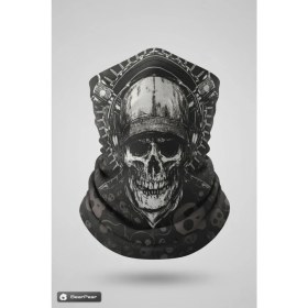 Resim Bear & Pear Motorcu Buff Boyunluk Bandana Baf Unisex Esnek Kumaşlı Rüzgarlık 