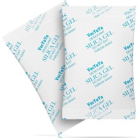 Resim Dünya Magnet 100 gr 2 Adet Silikajel Nem Alıcı Silika Jel Rutubet Önleyici Küf Giderici Gel 