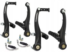 Resim Promax TX-117 108mm Alüminyum V-Fren Takımı Siyah 