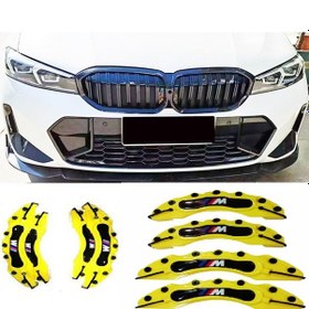 Resim Bmw G30 ///m Sarı 17-18-19 Janta Uyumlu 4.lü Kaliper Kapagı 