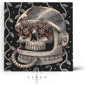 Resim Astronot Kafası Süreal Ahşap Tablo 4mm 