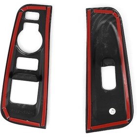 Resim Lemestar Hyundai Grand Starex H1 2019 İç Cephe Kol Dayama Abs Karbon Fiber Desenli 2'li Set - Korumalı, Zirve Kalite Dekoratif Aksesuar 