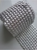 Resim Armada 250 Adet Metal Görünümlü Plastik Piramit Zımba 0,8 cm 