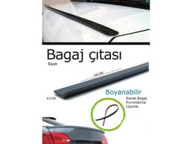 Resim Jeep Renegade Uyumlu Bagaj Üstü Spoıler 3,6 cm - 135 cm 