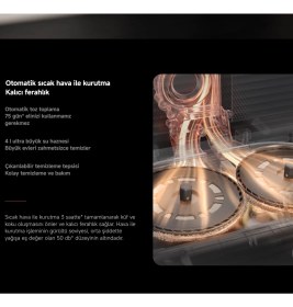 Resim Xiaomi Istasyonlu Kendini Temizleyen ,Sıcak Su ile Yıkama Kurutma 8000PA Sesli Kontrol -Gelişmiş Süpürme ve Paspas Akıllı Robot Süpürge 