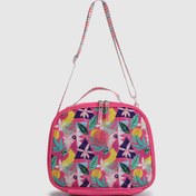 Resim Pembe Kaukko K9037 Double Stripe Pembe Beslenme Çantası 