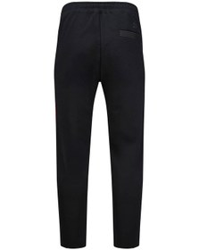 Resim Siyah Regular Fit Yandan Cepli Pamuklu Eşofman Altı Siyah796 