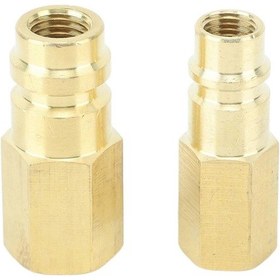 Resim R134a Klima Konnektörü Ve 1/4 İnç Sae Adaptörü - Huiliang 