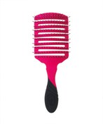 Resim Wet brush pro esnek kuru paddle (yelpaze şeklinde) tarama fırçası - pembe 